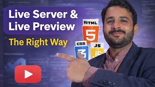 VS Code Live Server & Live Preview – The Right Way | HTML CSS JavaScript