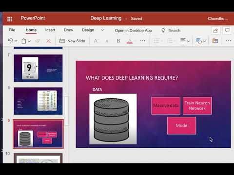 Deep Learning for IT544 class