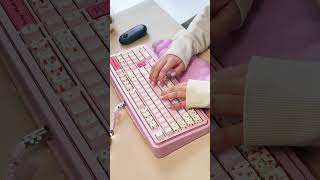Typing ASMR： Fanta Lab Rich98 ✖️ HMX Cloud #typingasmr #keyboard #asmrkeyboard