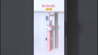 Kawaii Hello Kitty Electric Toothbrush😍💗#shorts #hellokitty #cute #unboxing #aesthetic