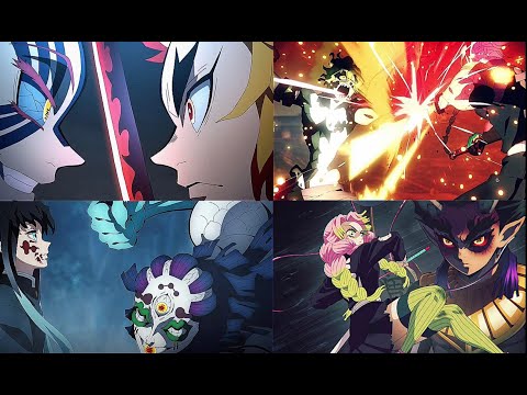 Demon Slayer S2 - S3 Hashira Battles AMV Break Through It All - Kellen Quinn