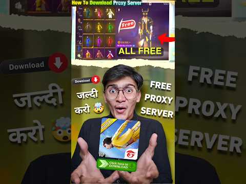 FREE FIRE PROXY SERVER DOWNLOAD LINK 🥳 | HOW TO DOWNLOAD FREE FIRE PROXY SERVER FREE #shorts #ff