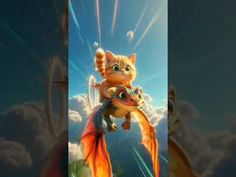 A Strange Day Of Cat's Life❤️ Cat video #kitty #kitten #cat video #aicat