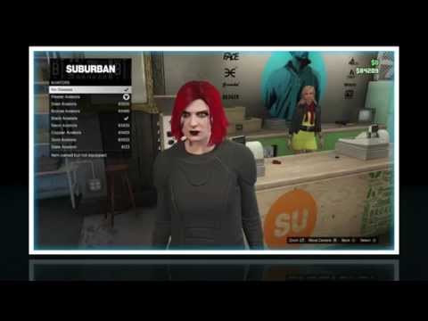 GTA 5 Outfits- Black Widow, Military Officer(Tacky Tuesday)