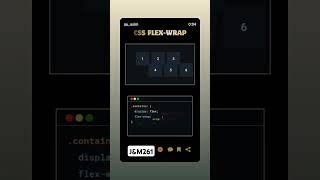 CSS Flex-Wrap Explained with Examples 🎯 | Flexbox Tutorial for Beginners #cssanimation #flexbox #css