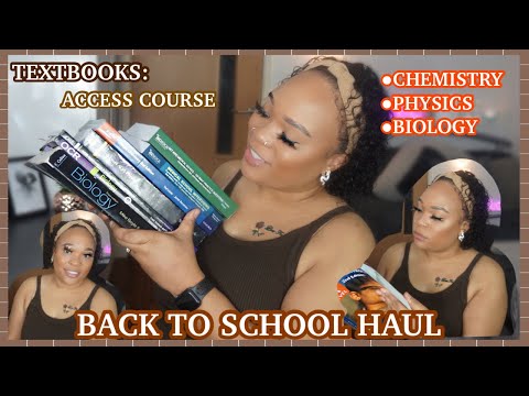 BACK TO SCHOOL HAUL | ACCESS COURSE TO MEDICINE | BEING A STUDENT AGAIN | TEXTBOOKS & ALL ESSENTIALS