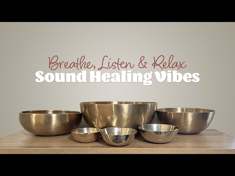Peter Hess Tibetan Singing Bowls | Sound Healing Vibes | Sleep & Relaxation
