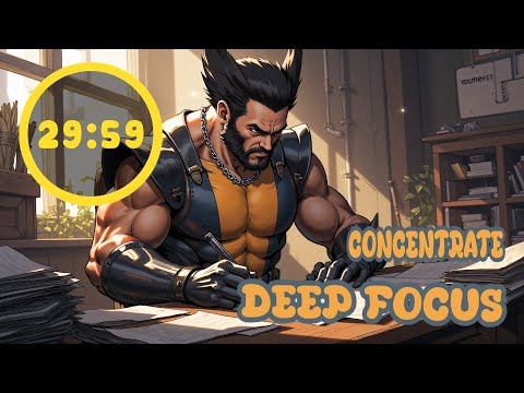 🌊 Deep Focus Music | No Lyrics | Study & Work Efficiently | Pomodoro 30/5