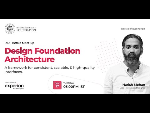 Design Foundation Architecture - IxDF Kerala