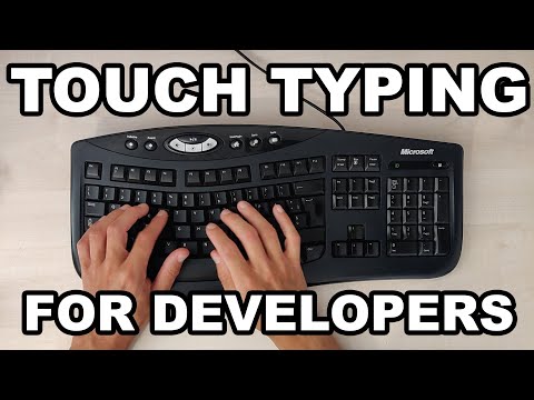 Touch Typing Makes You a Better Programmer - How to Learn the US Layout, WPM, 10 Fast Fingers.