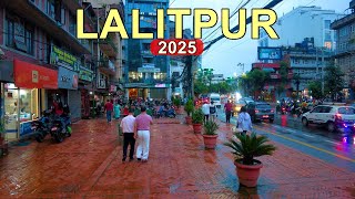 Monsoon Magic: Lalitpur's Wet Season Walks 2025 ☔️ The Rainy Streets of Lalitpur, Nepal 🇳🇵