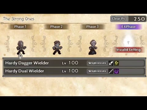 (F2P) Cascade Log The Strong Ones | Bargello A4 used but not needed | Octopath COTC
