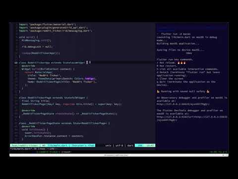 Part2: Building a Reddit Ticker with Flutter and Rust via Rid and Bloc/Cubit