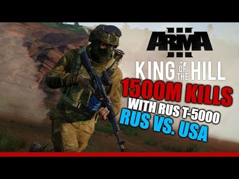 ARMA3 "King of the Hill - Twitch Highlights" [1500m Kills]