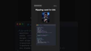 🃏 Flip Card Effect with CSS | Hover Animation 🚀