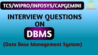Most Common DBMS Questions for Interviews ! Important DBMS Questions ! Parinita Hajra Mam !