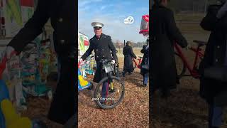 Hundreds of DMV residents joined in donating gifts to the annual Toys for Tots drive.🎁