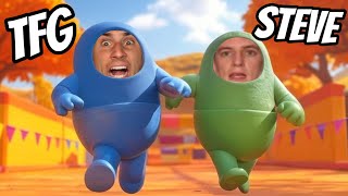 TFG VS Best Friend In Fall Guys!