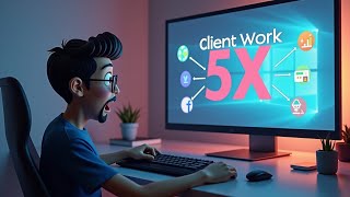 "How I 5X'd Client Projects Using AI Video Tools #AIForFreelancers #ClientDeliveryHack