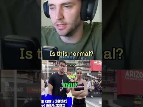 Americans are living under a rock!! #shorts #reaction #comedy