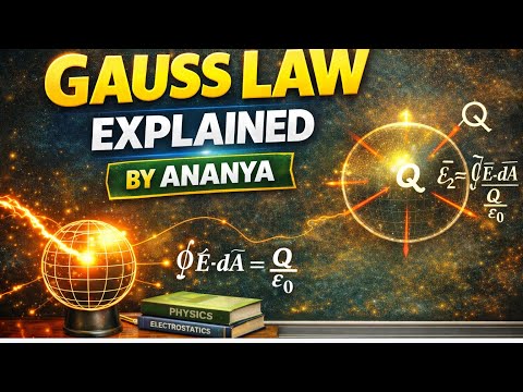  Gauss’s Law | Presented by Ananya.BSc Physics Seminar:LEC 4