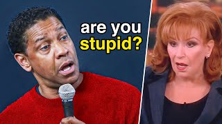 10 Times Denzel Washington DESTROYED Rude Interviewers..