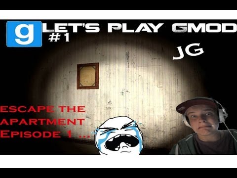 Let's Play Gmod. Escape apartment #1 - dörrar överallt!? - Swedish.