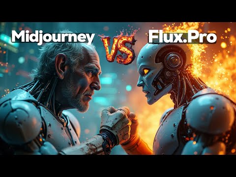The AI Art War: Flux-pro comfyUi vs. MidJourney-v6.1