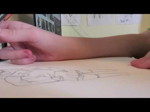 Drawing Rin Tohsaka