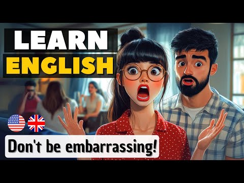 English conversation practice: family meeting - a couple struggles | listening comprehension B1 - B2