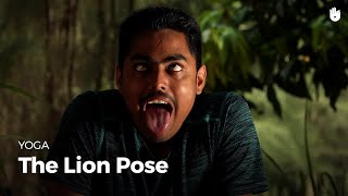 Learn the Lion Pose - Simhasana | Yoga