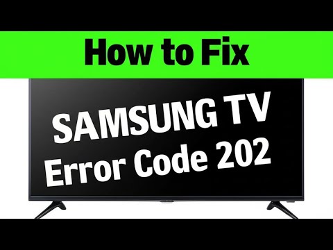 How to Fix Samsung TV Error Code 202 – WiFi Connection Issue, Causes & Step by Step Troubleshooting
