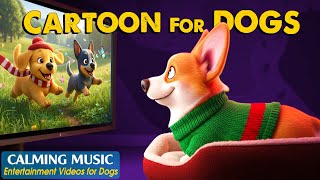Cartoon for Dogs: All-Day Anti-Boredom Videos for Dogs to Watch Home Alone - Dog Cartoon with Music