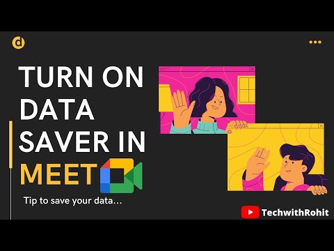 How to reduce data consumption in google meet-Google meet data saver trick- Save data in google meet