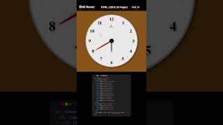 Building a Digital Clock with HTML, CSS & JavaScript Part_14