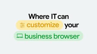 ChromeEnterprise Browser There's no place like Chrome Productivity