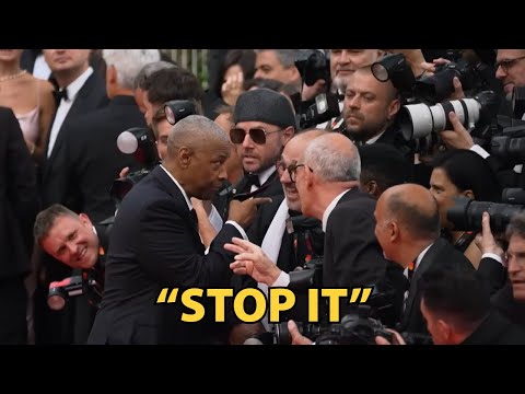 Denzel Washington Silenced Cannes with One Look — Then They Gave Him the Palme d'Or