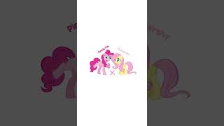 Wabadaba | 🧁 Pinkie Pie x Fluttershy 🦋#mlp #animationmeme  #art #animation