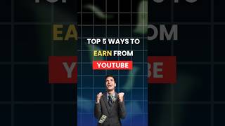 5 Easy Ways to Make Money on YouTube in 2025 #ytshorts #youtubeearnings #earnmoneyonline