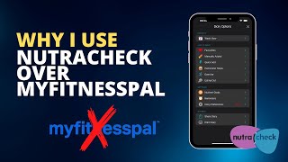 4 Reason why I use Nutracheck over Myfitnesspal