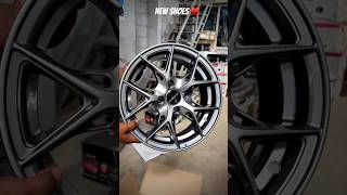 WagonR Alloys Installation ♥️ #wagonr #modified