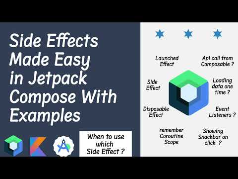 Jetpack Compose Side Effects Made Simple: Easy Explanation and Examples #jetpackcompose