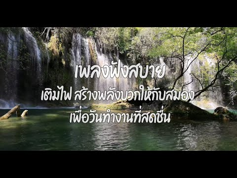 เพลงฟังสบาย เติมไฟ สร้างพลังบวกให้กับสมอง เพื่อวันทำงานที่สดชื่น