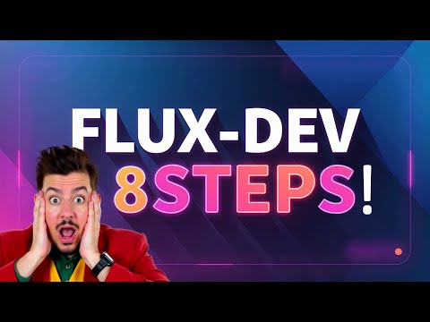 💥Fastest Flux dev 8 step model install in ComfyUi - Even in low systems!