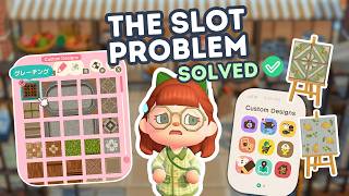 Custom Design Slots: The Guide Every ACNH Player Needs