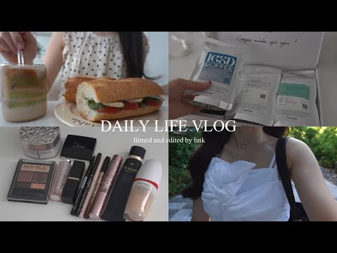 Daily Vlog ☕️ Morning activities, work days, new nails, introduction of purchased items, work day
