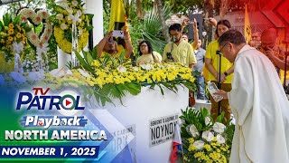 TV Patrol Playback North America | November 1, 2025