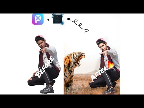#knoxfamily//vijay mahar tiger concept //PicsArt Photo Editing | Background change Photo Editing