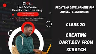 Frontend Development for Absolute Beginners – Live Class 20 (CREATING DART.DEV FROM SCRATCH)