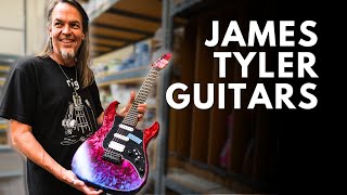 We toured the Tyler Guitars factory // Rich Renken tour & interview